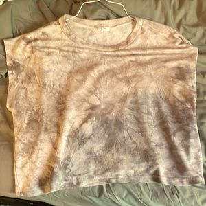 Dusty Tie dye crop top